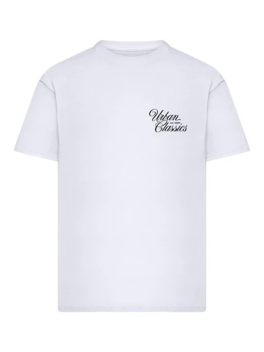 Foto van product Urban Classics Shirt 'Flow Script' zwart / wit