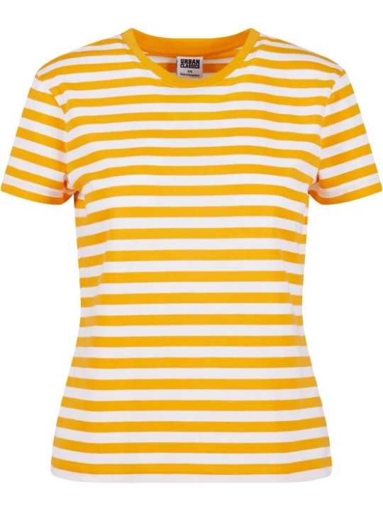 Foto van product Urban Classics Shirt geel / wit