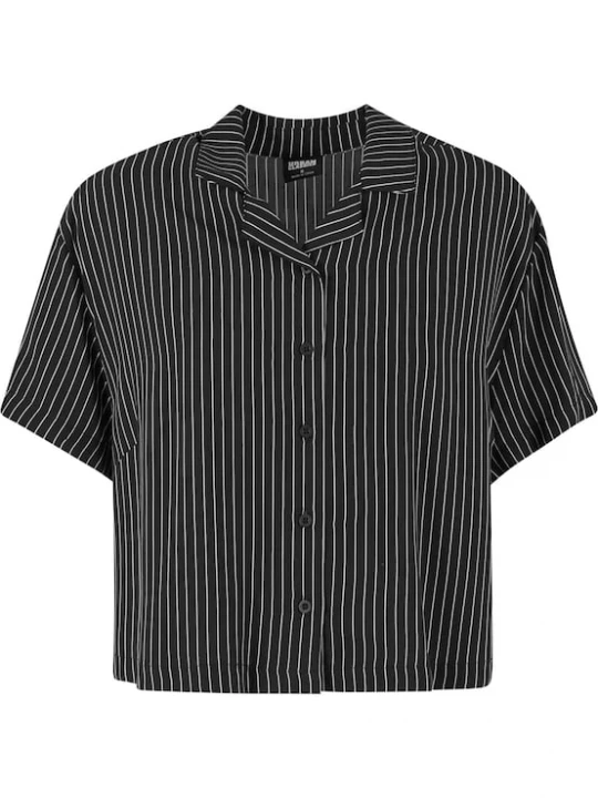 Foto van product Urban Classics Shirt ' Ladies Resort Shirt ' zwart