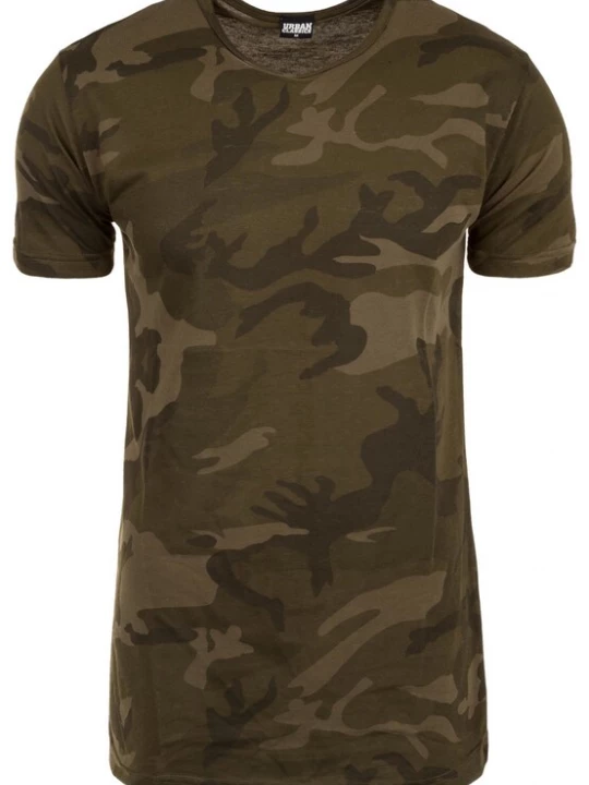 Foto van product Urban Classics Shirt lichtbruin / kaki / olijfgroen