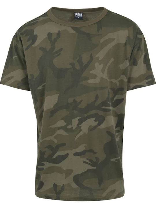 Foto van product Urban Classics Shirt lichtbruin / kaki / olijfgroen / zwart