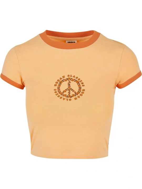 Foto van product Urban Classics Shirt lichtoranje / donkeroranje