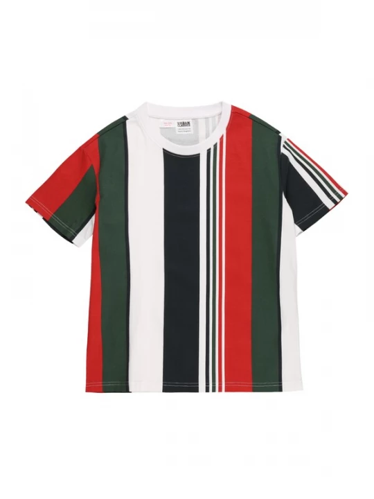Foto van product Urban Classics Shirt navy / donkergroen / rood / wit