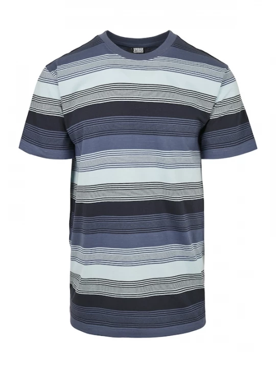 Foto van product Urban Classics Shirt navy / duifblauw / wit
