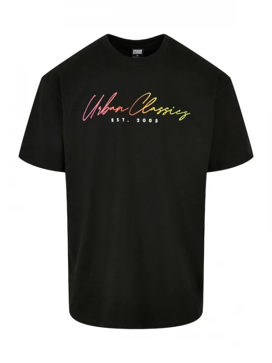 Foto van product Urban Classics Shirt neongeel / neongroen / fuchsia / zwart / wit