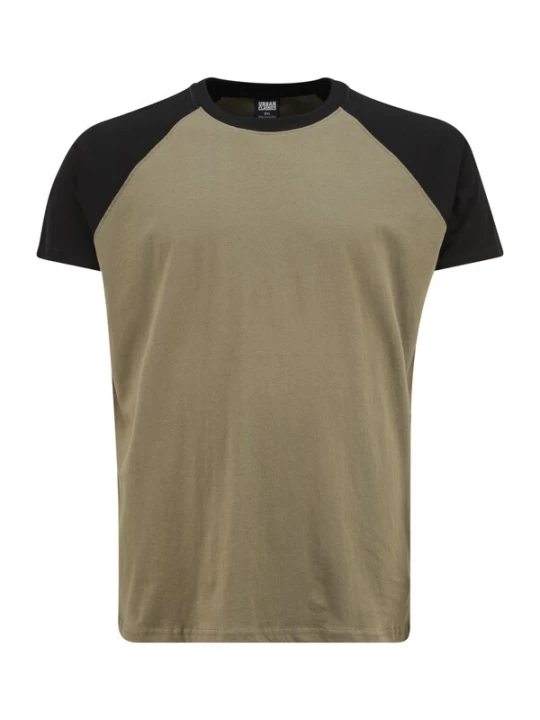 Foto van product Urban Classics Shirt olijfgroen / zwart