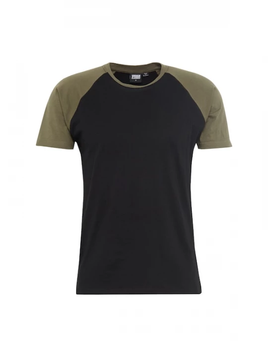 Foto van product Urban Classics Shirt olijfgroen / zwart