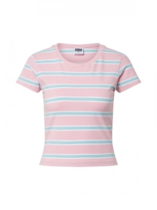 Foto van product Urban Classics Shirt opaal / rosa / wit