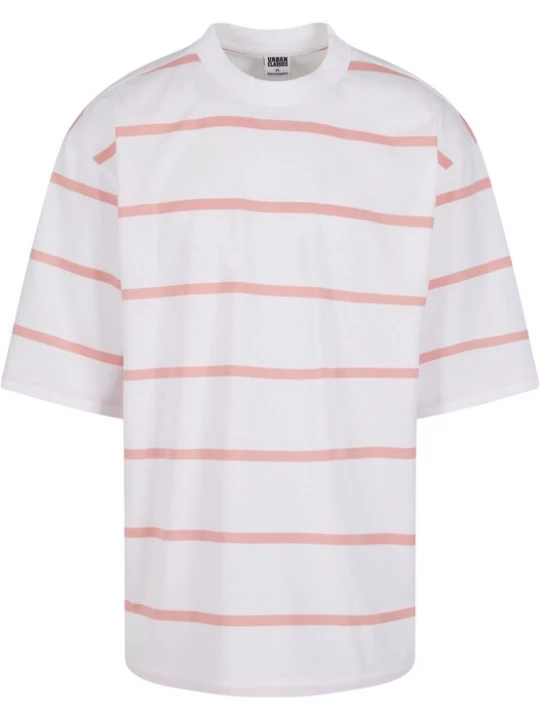 Foto van product Urban Classics Shirt oranje / wit