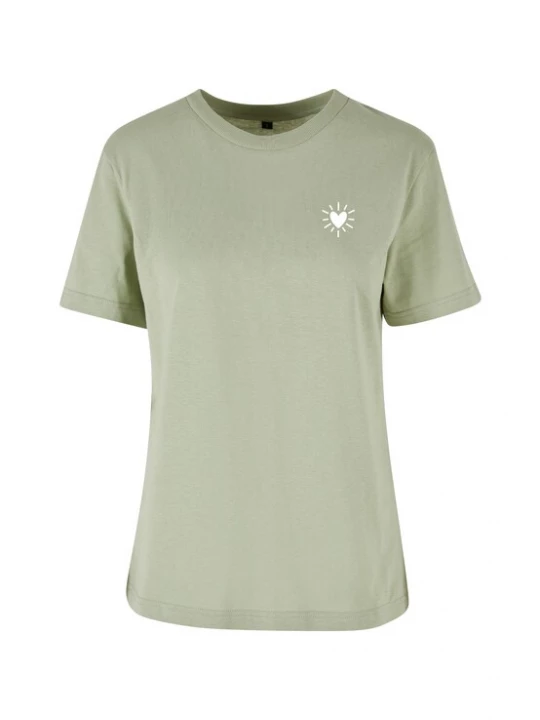 Foto van product Urban Classics Shirt pastelgroen / wit