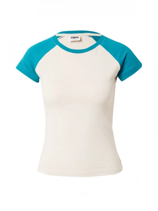 Foto van product Urban Classics Shirt petrol / wit