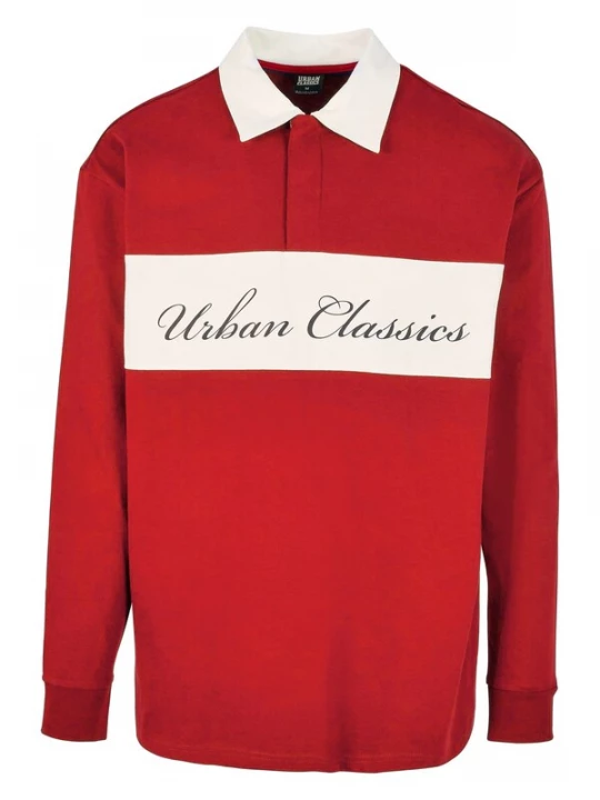 Foto van product Urban Classics Shirt rood / zwart / wit