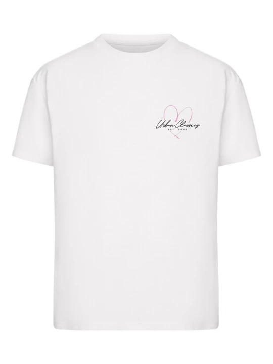 Foto van product Urban Classics Shirt rosé / zwart / wit