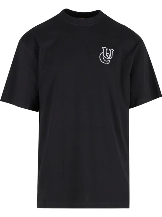 Foto van product Urban Classics Shirt 'Shiny' lichtgrijs / zwart