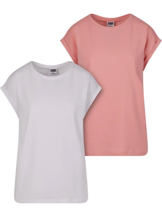 Foto van product Urban Classics Shirt taupe / zalm roze