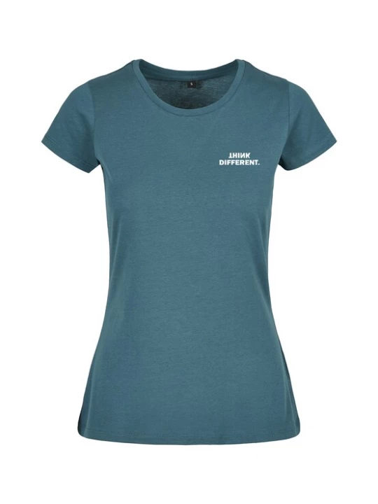 Foto van product Urban Classics Shirt 'Think Basic ' petrol / wit