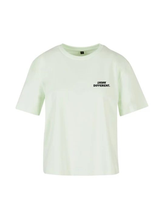 Foto van product Urban Classics Shirt 'Think Everyday' pastelgroen