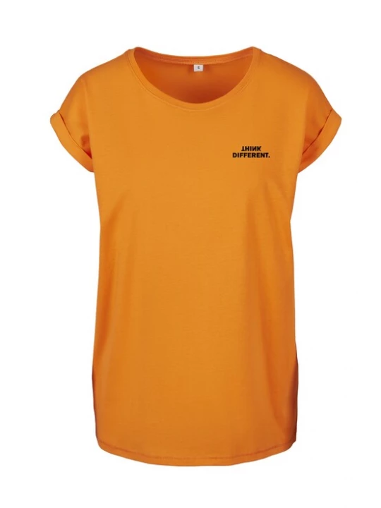 Foto van product Urban Classics Shirt 'Think' oranje / zwart