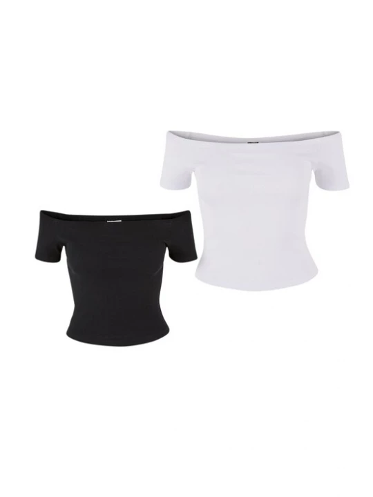 Foto van product Urban Classics Shirt zwart / wit