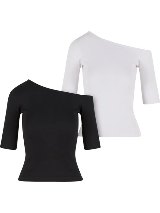Foto van product Urban Classics Shirt zwart / wit