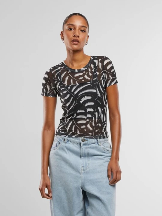 Foto van product Urban Classics Shirt zwart / wit
