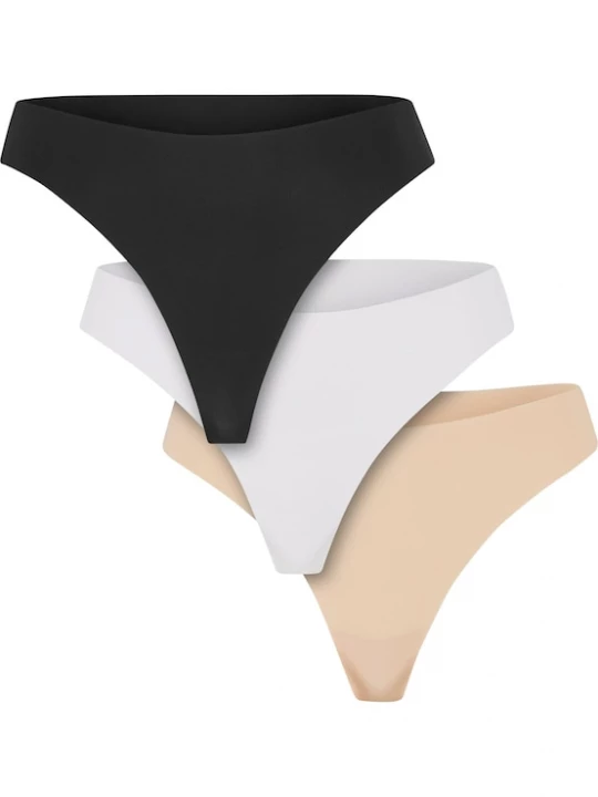 Foto van product Urban Classics Slip nude / zwart / wit