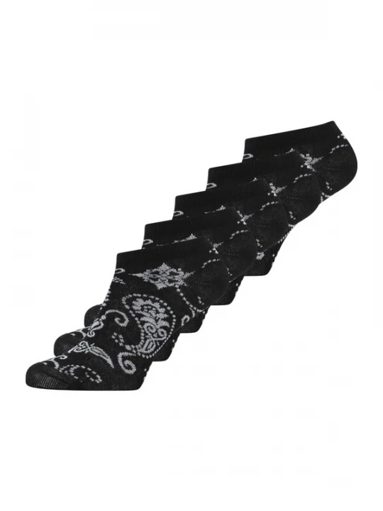 Foto van product Urban Classics Sokken 'Bandana' zwart / offwhite