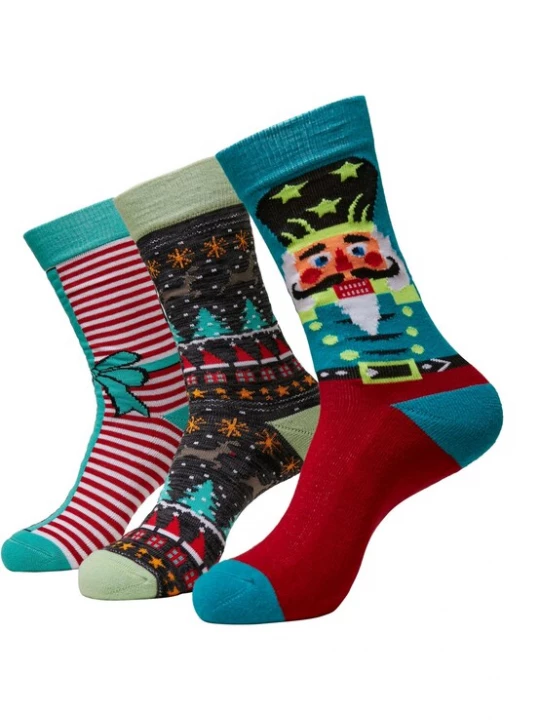 Foto van product Urban Classics Sokken 'Christmas Nutcracker' gemengde kleuren