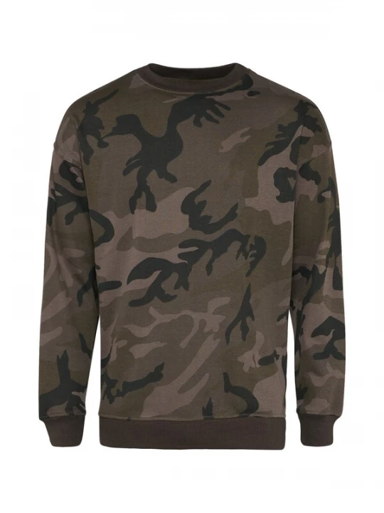 Foto van product Urban Classics Sweatshirt donkergrijs / kaki / olijfgroen
