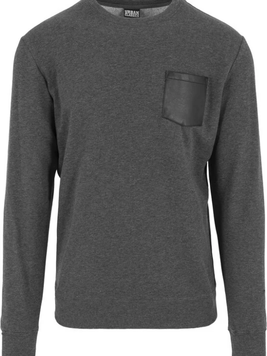 Foto van product Urban Classics Sweatshirt donkergrijs / zwart