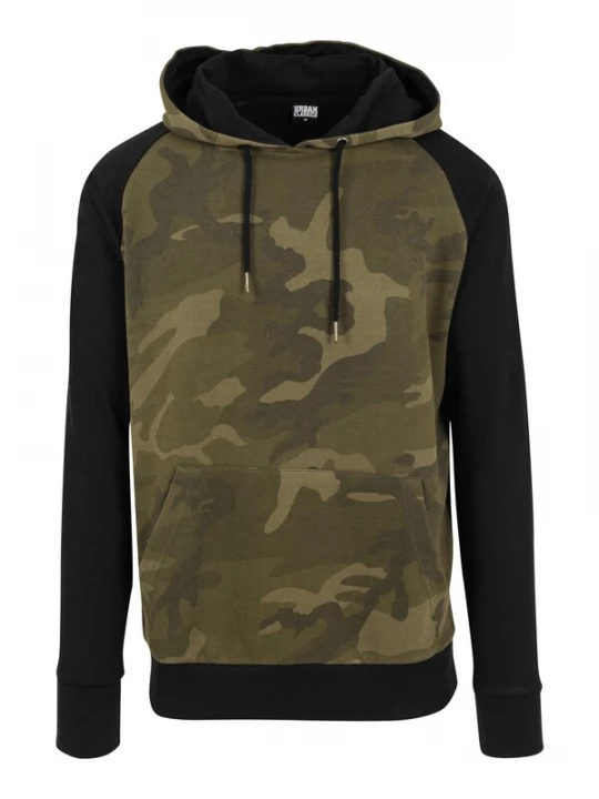 Foto van product Urban Classics Sweatshirt kaki / olijfgroen / donkergroen / zwart