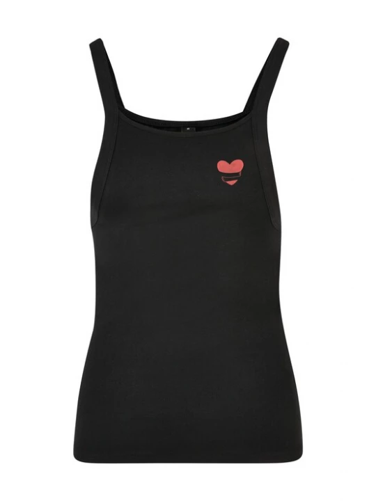 Foto van product Urban Classics Top rood / zwart