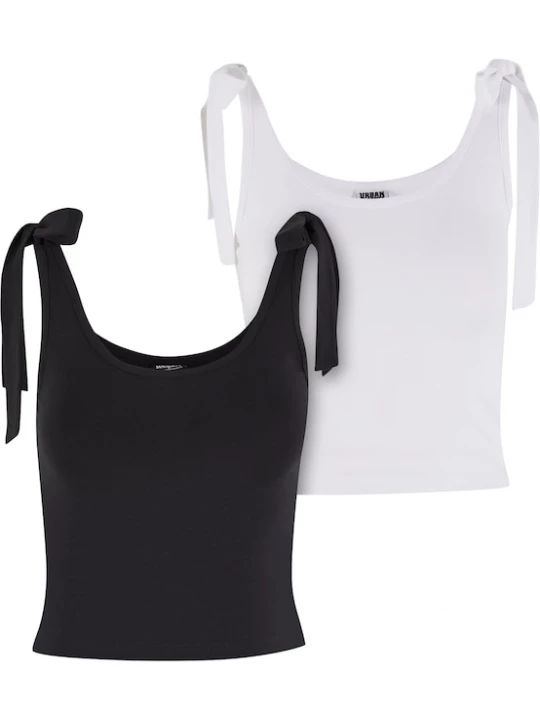 Foto van product Urban Classics Top zwart / wit