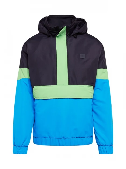 Foto van product Urban Classics Tussenjas aqua / neongroen / zwart