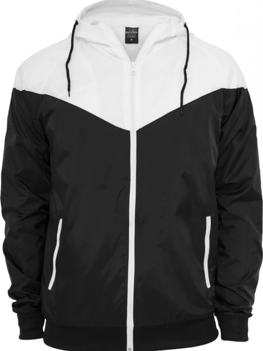 Foto van product Urban Classics Tussenjas 'Arrow' zwart / wit