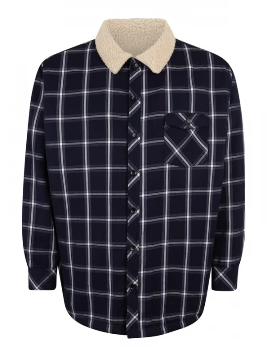 Foto van product Urban Classics Tussenjas beige / navy / lichtblauw / wit