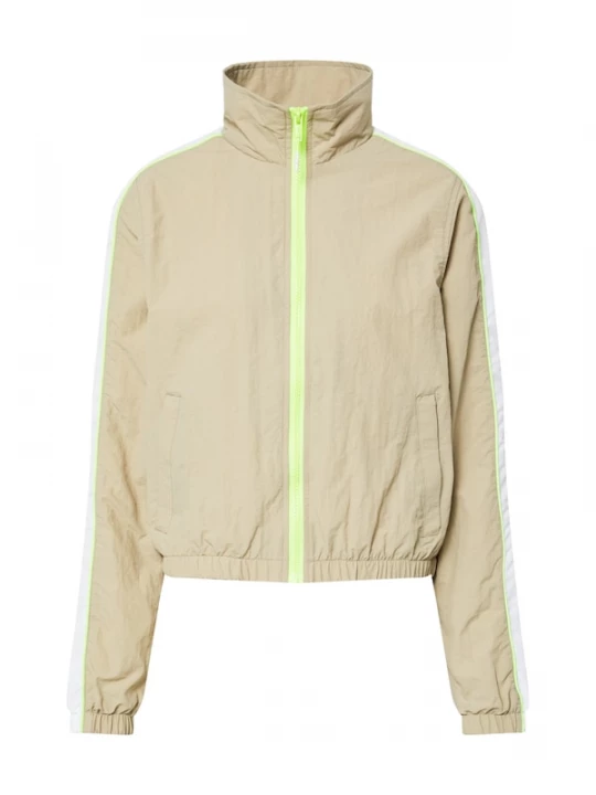 Foto van product Urban Classics Tussenjas beige / neongroen / wit