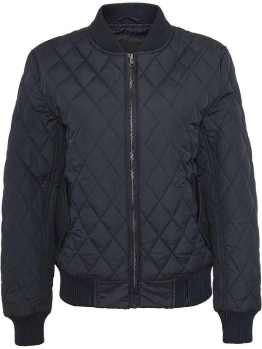Foto van product Urban Classics Tussenjas 'Diamond Quilt' navy