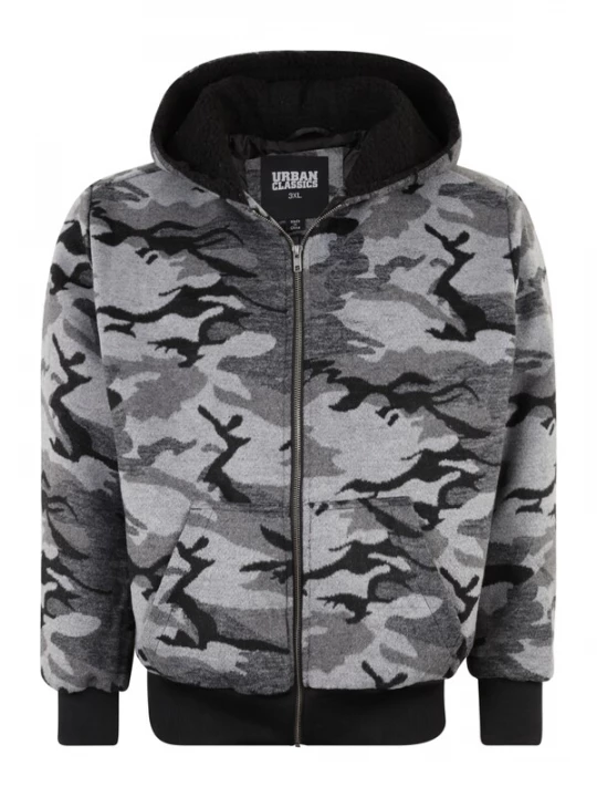 Foto van product Urban Classics Tussenjas grijs / donkergrijs / zwart