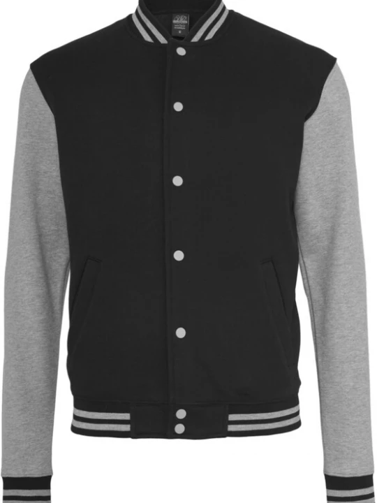 Foto van product Urban Classics Tussenjas grijs gemêleerd / zwart