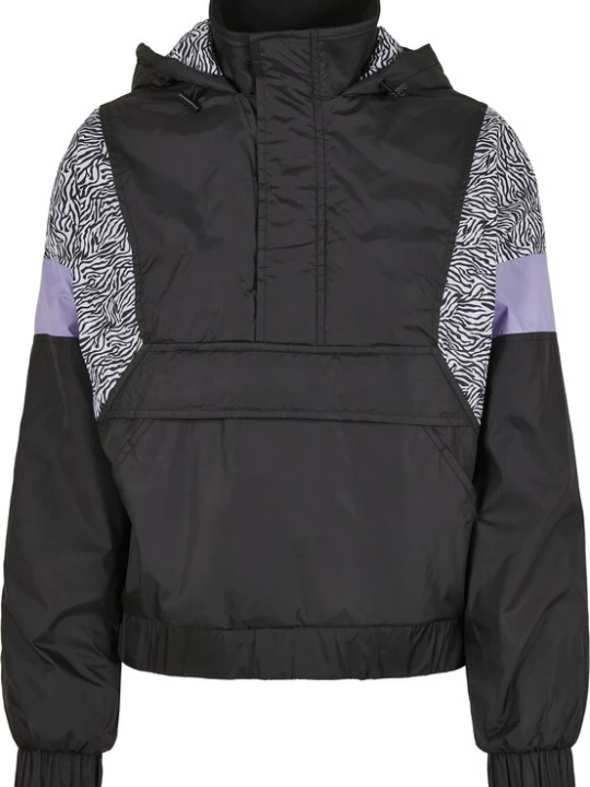 Foto van product Urban Classics Tussenjas lila / zwart / wit