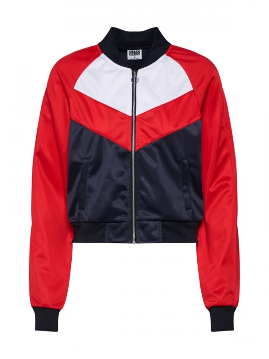 Foto van product Urban Classics Tussenjas navy / vuurrood / wit