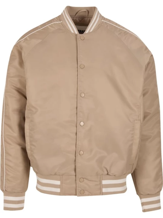 Foto van product Urban Classics Tussenjas 'Racer' beige / wit