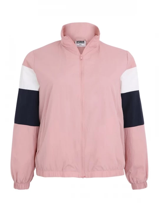Foto van product Urban Classics Tussenjas rosa / zwart / wit