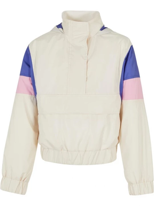 Foto van product Urban Classics Tussenjas royal blue / koningsblauw / rosa / offwhite