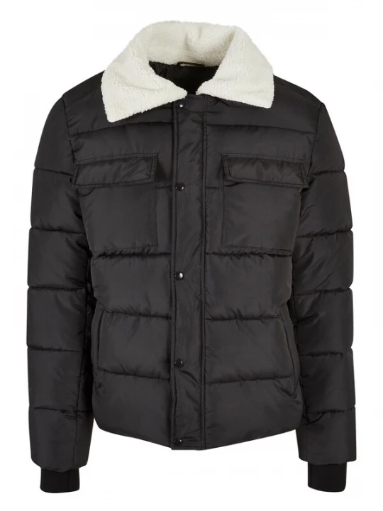Foto van product Urban Classics Winterjas antraciet / wit