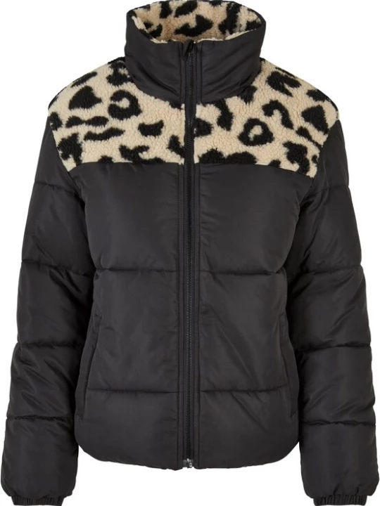 Foto van product Urban Classics Winterjas beige / zwart