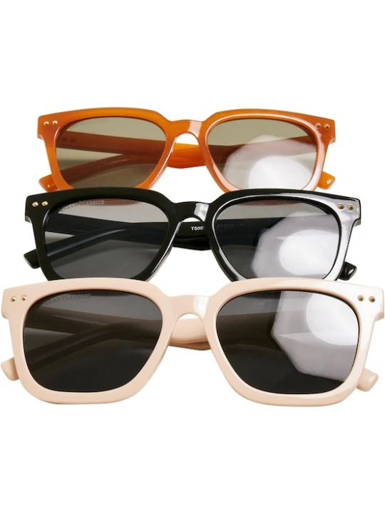 Foto van product Urban Classics Zonnebril 'Chicago' beige / donkeroranje / zwart