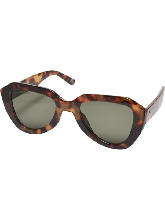 Foto van product Urban Classics Zonnebril 'Houston' cognac / donkerbruin / rood