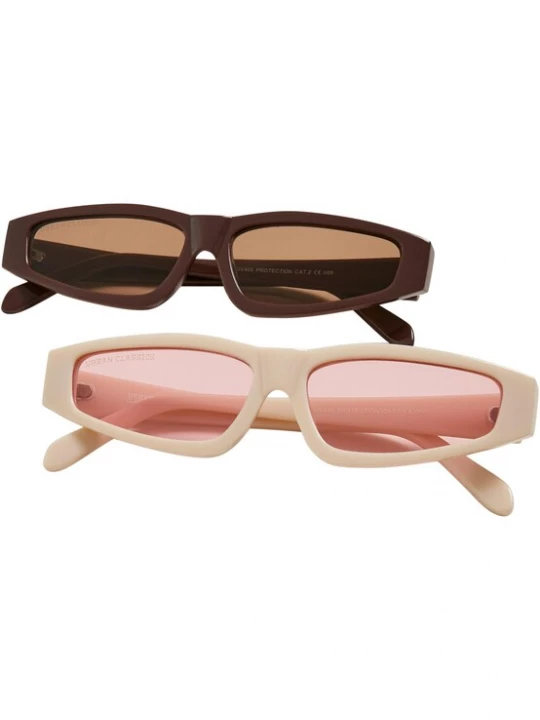 Foto van product Urban Classics Zonnebril 'Lefkada' beige / bruin / lichtbruin / rosé